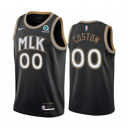 Camiseta Hombre NBA Atlanta Hawks Personalizadas 2020-21 City Edition Swingman